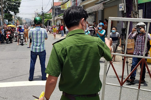 Dỡ phong tỏa khu dân cư gần 600 người ở Đồng Nai