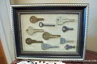 framed keys