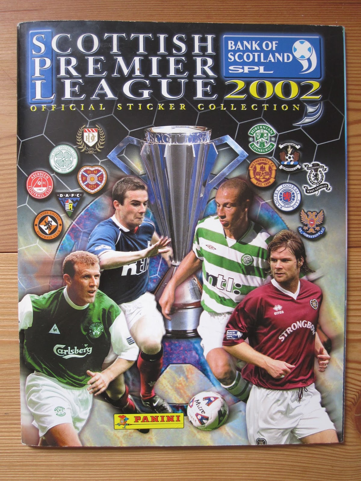 Only Good Stickers Panini Scottish Premier League 2002