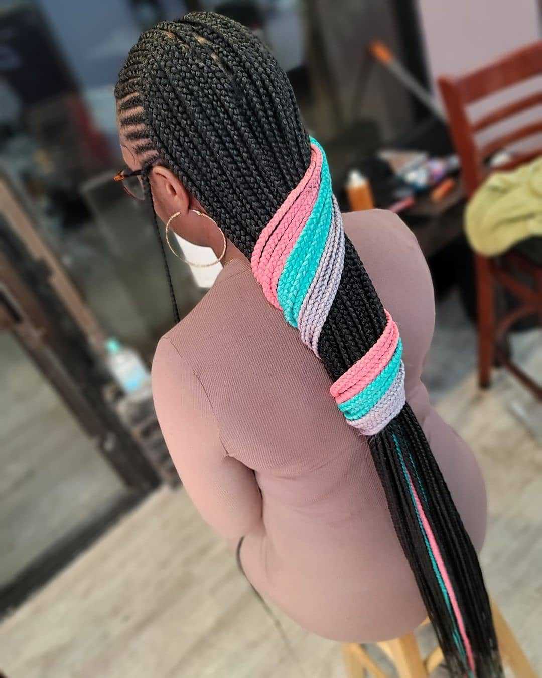 Afro Hairstyles With Braids - black hairstyles with braids