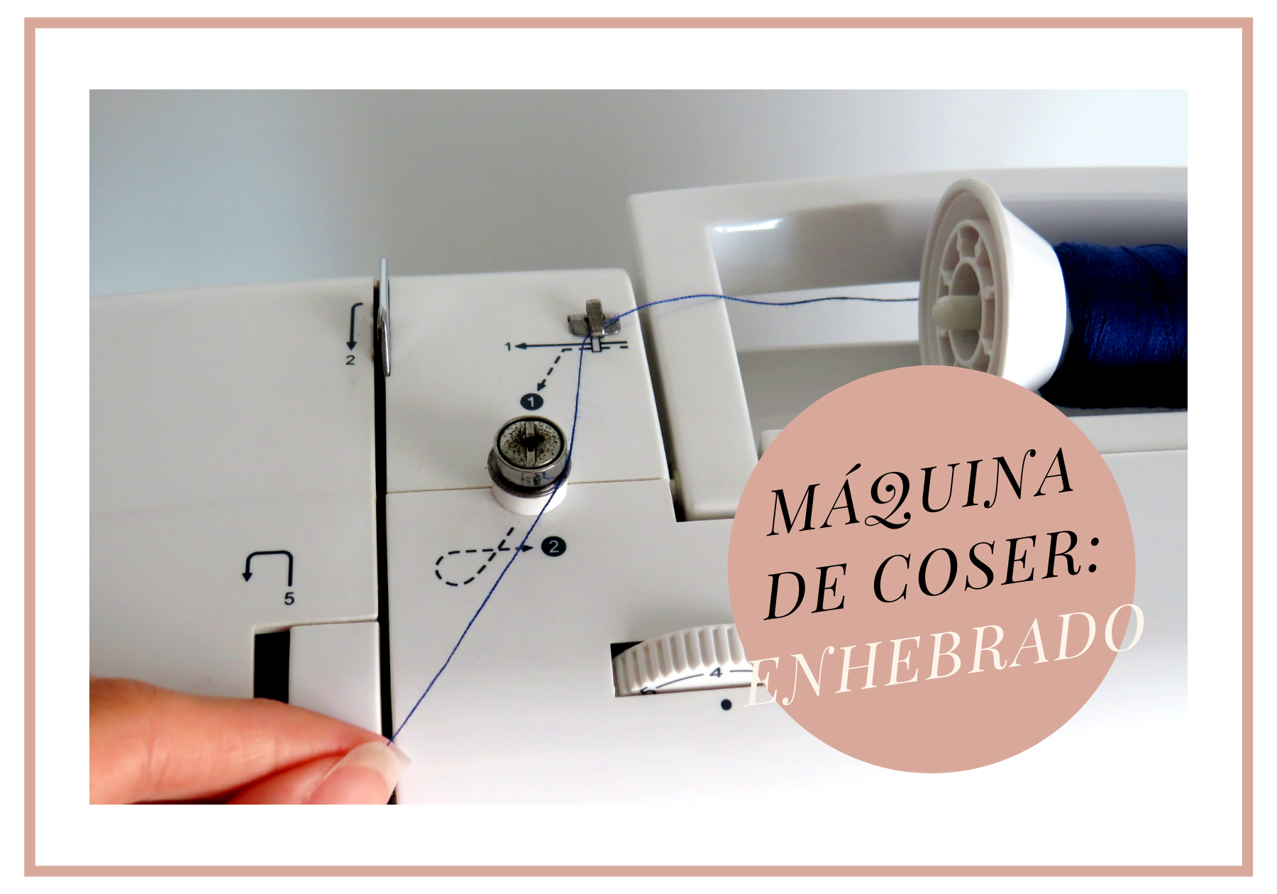 Restaurar ex Espantar Cómo ENHEBRAR la máquina de coser y DEVANAR canilla | SINGER 3221 -  Alejandra Colomera | Acf Studio