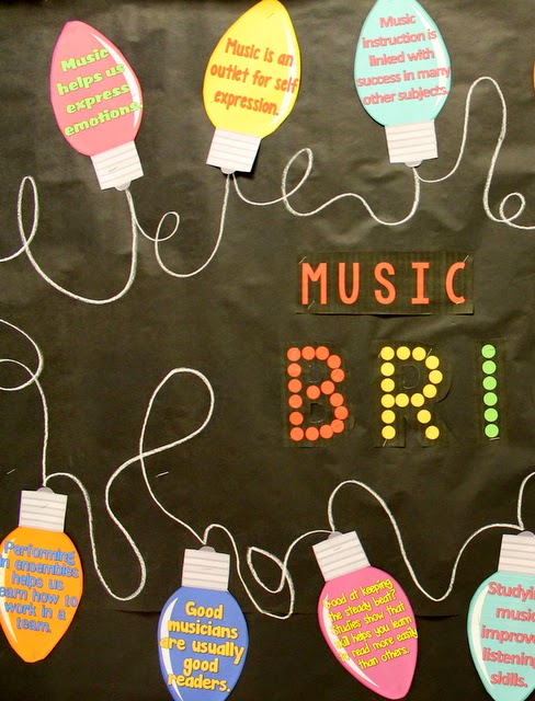 http://www.teacherspayteachers.com/Product/Let-Your-Light-Shine-Music-Bulletin-Board-1587160