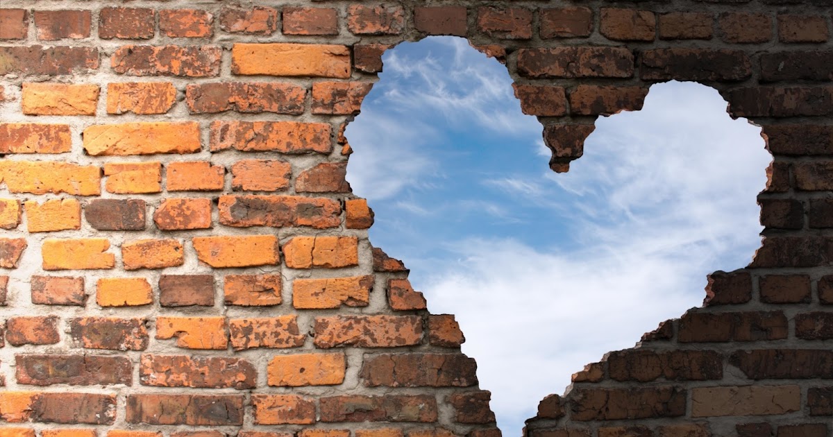 Sometimes we put up walls