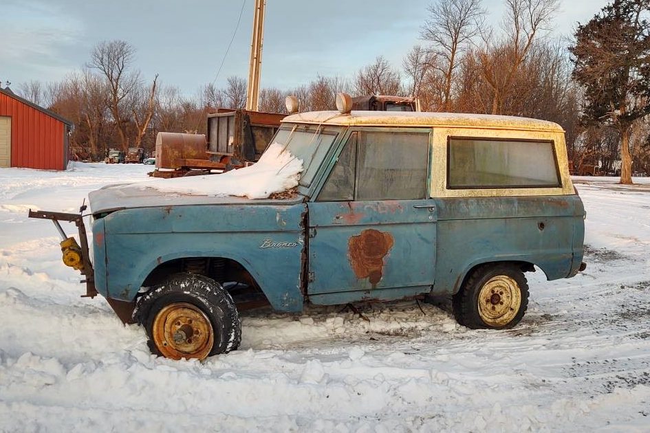Classic Broncos Bronco Barn Finds 1966 Snow Plow