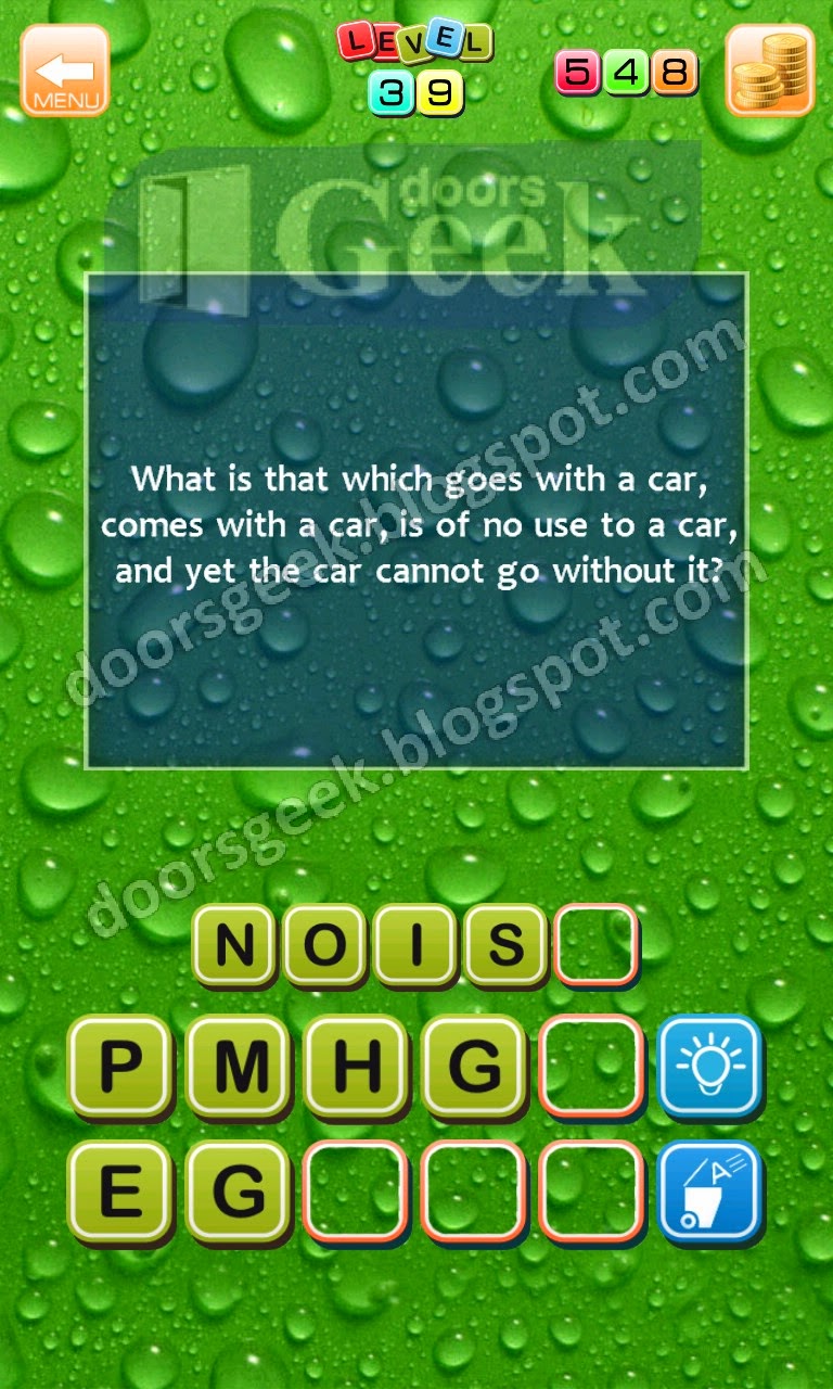 All Of The Unriddle Riddle Answers