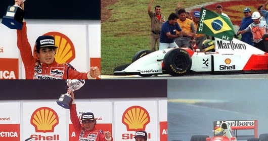 DIVERSAMENTO: 25 anos da primeira vitória de Senna no Brasil