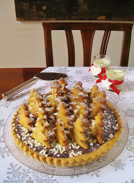 Crostata di Natale al Cioccolato