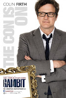 gambit colin firth poster