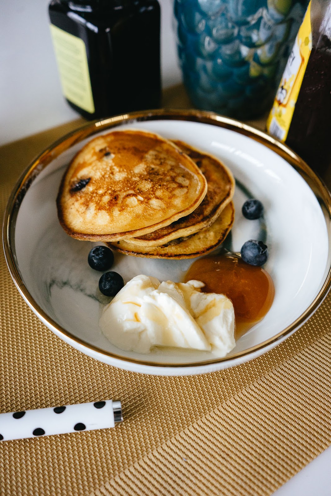 Favourite Fancy Pancake Recipe Gordon Ramsay's Blueberry Ricotta