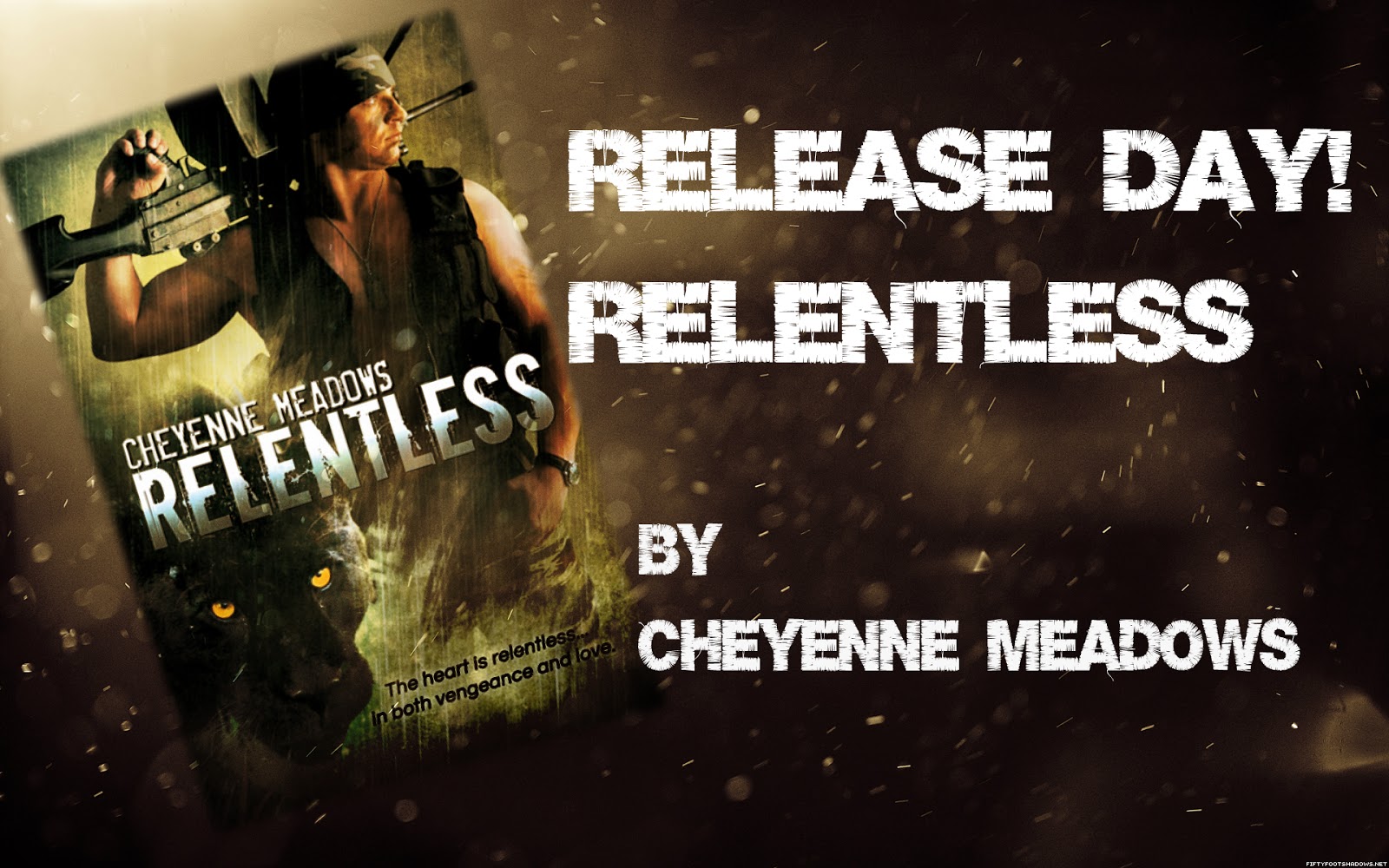 Diverse Reader Release Day Post Relentless by Cheyenne Meadows