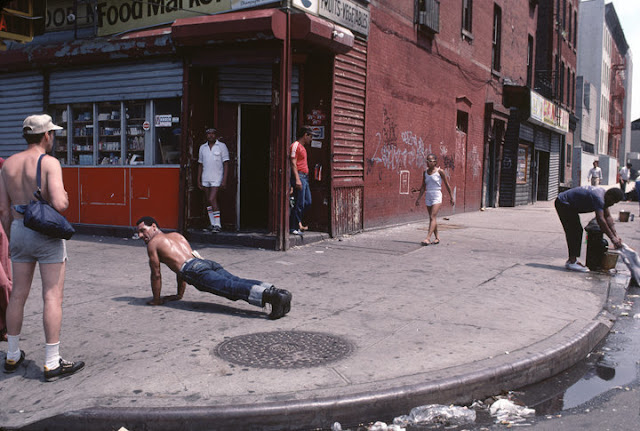 Fotografías de Harlem durante la década de los 80