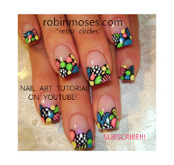 nail retro circles designs nails money geometric wednesday