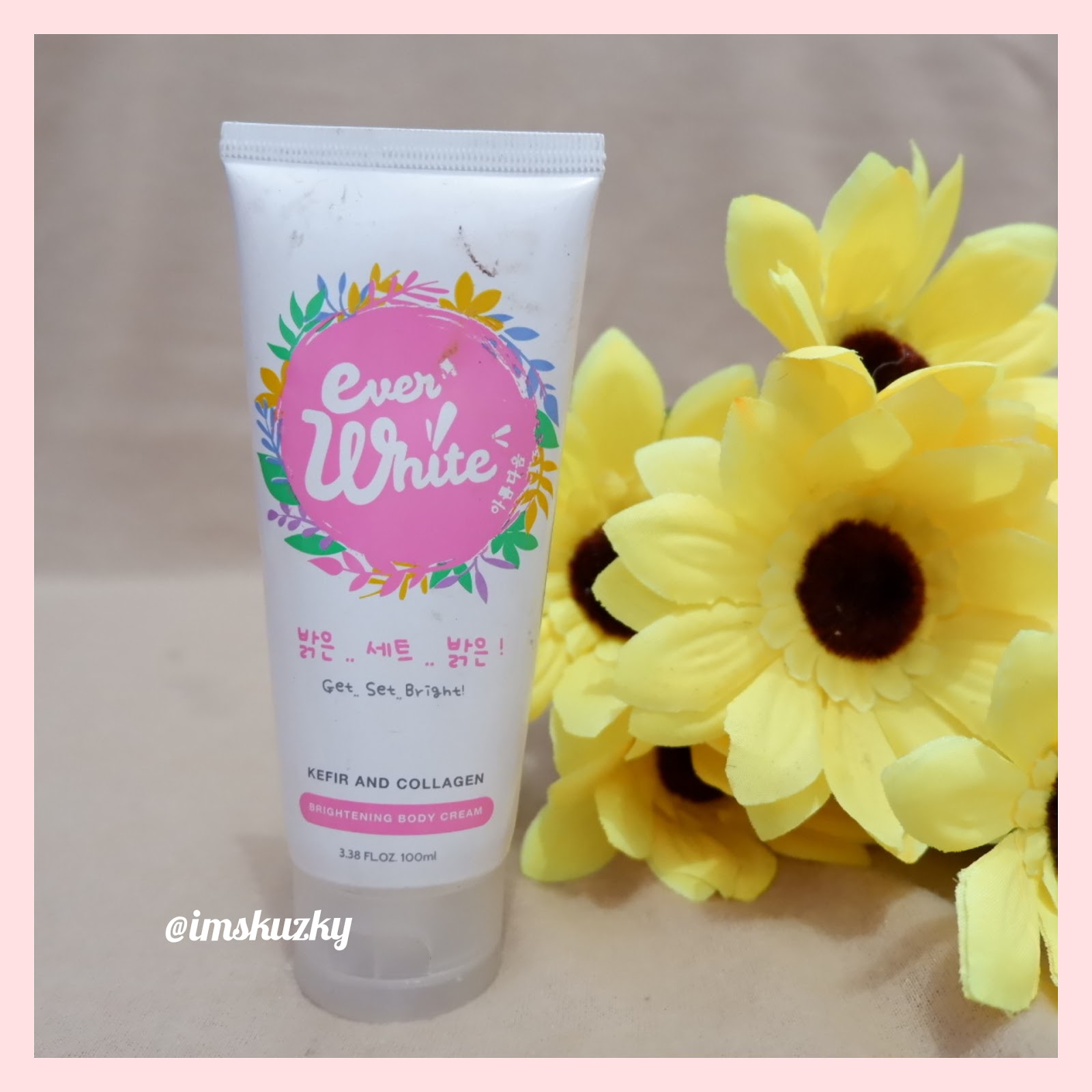 Review Everwhite Brightening Body Cream (Lotion Pencerah Instan) By Imawa