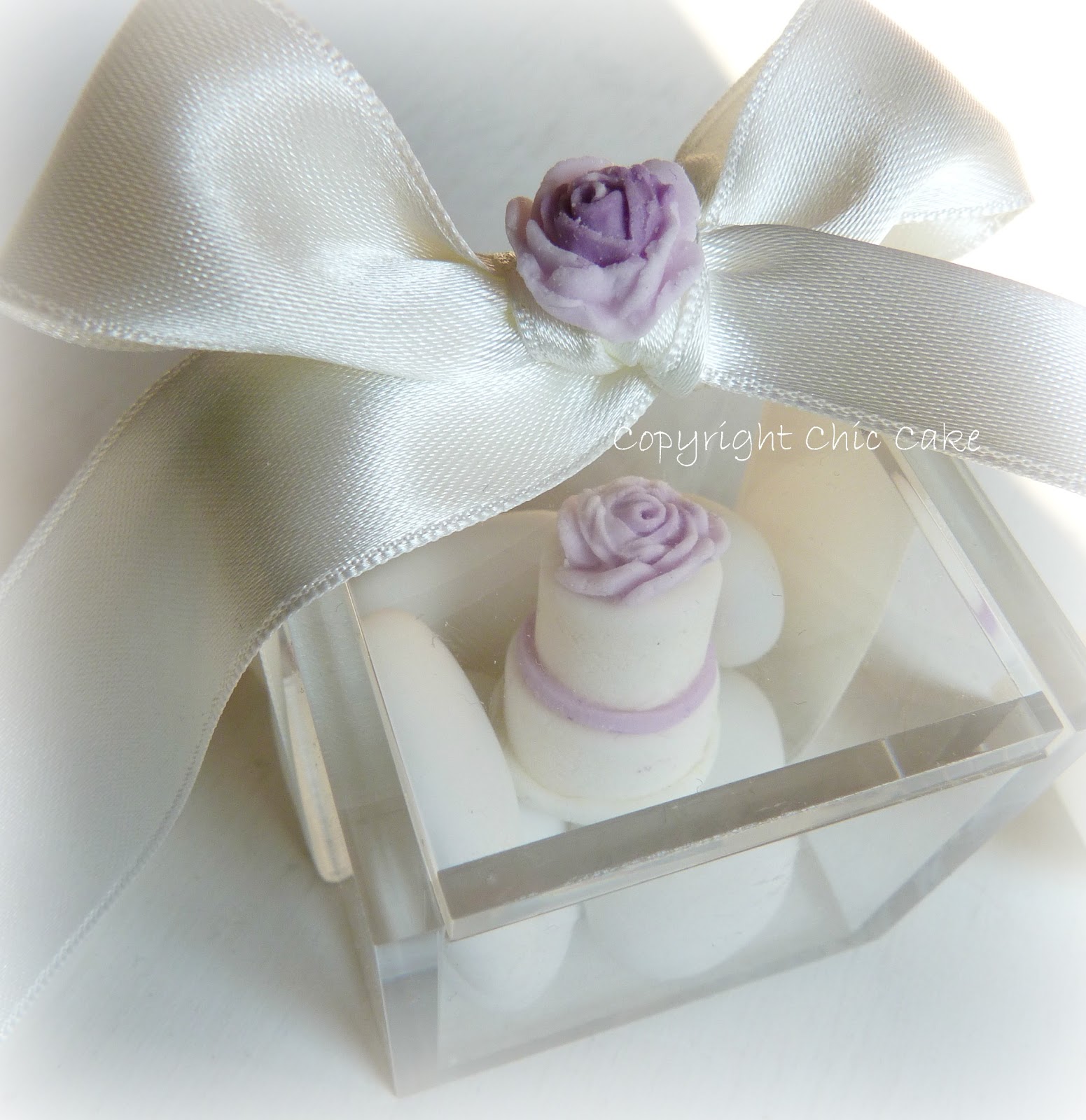 Chic Cake Bomboniera confezioni confetti per matrimonio, battesimo ecc