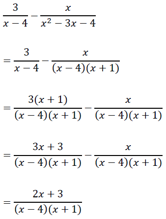 Contoh Soal Aljabar Pecahan