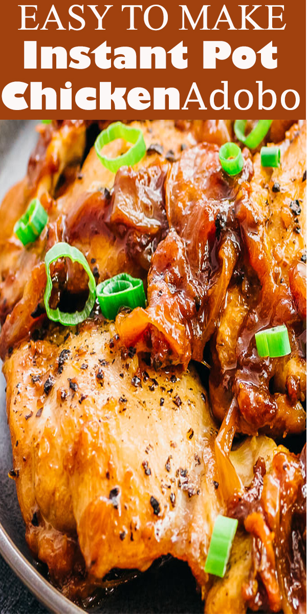 Instant Pot Chicken Adobo Recipe #lowcarb #keto #dinner # ...