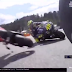 Video Kecelakaan di MotoGP Austria 2020, Valentino Rossi Dua Kali Nyaris Terhempas Motor