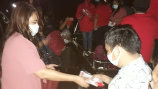 Di Wisata Alam Gunung Mahawu, dr Devi Sosialisasi Pentingnya Pakai Masker