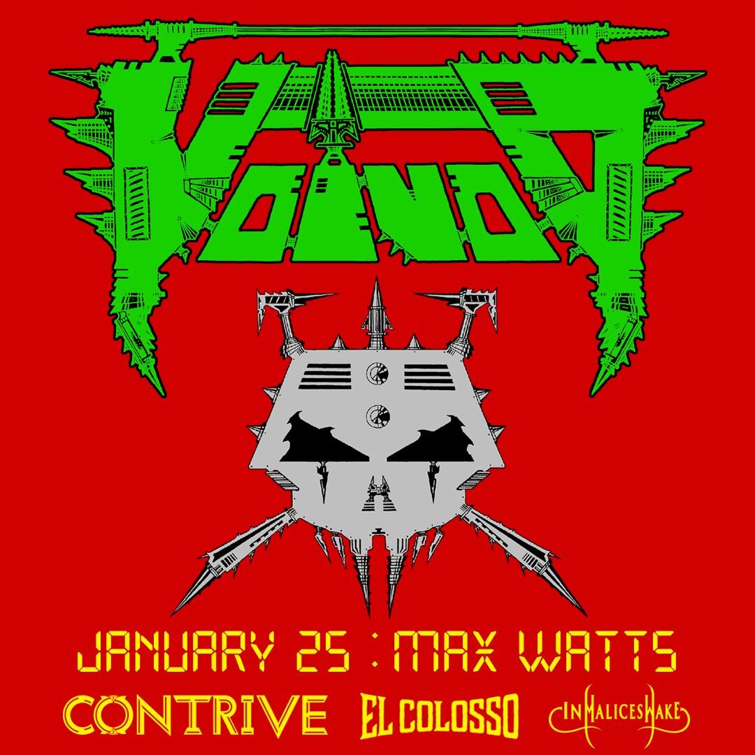 Voivod 35th Anniversary Tour Melbourne gig