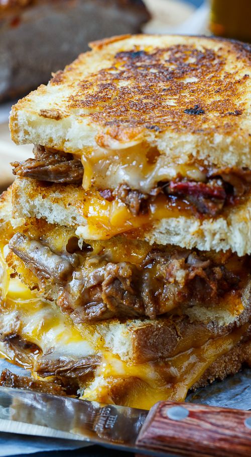 Brisket Grilled Cheese