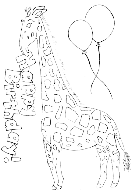 Top 10 Free Printable Giraffe Coloring Pages