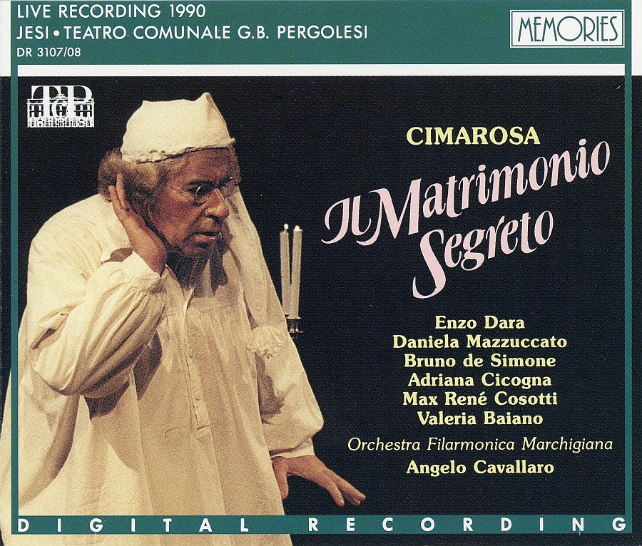 makdelart classique Domenico Cimarosa Il Matrimonio Segreto