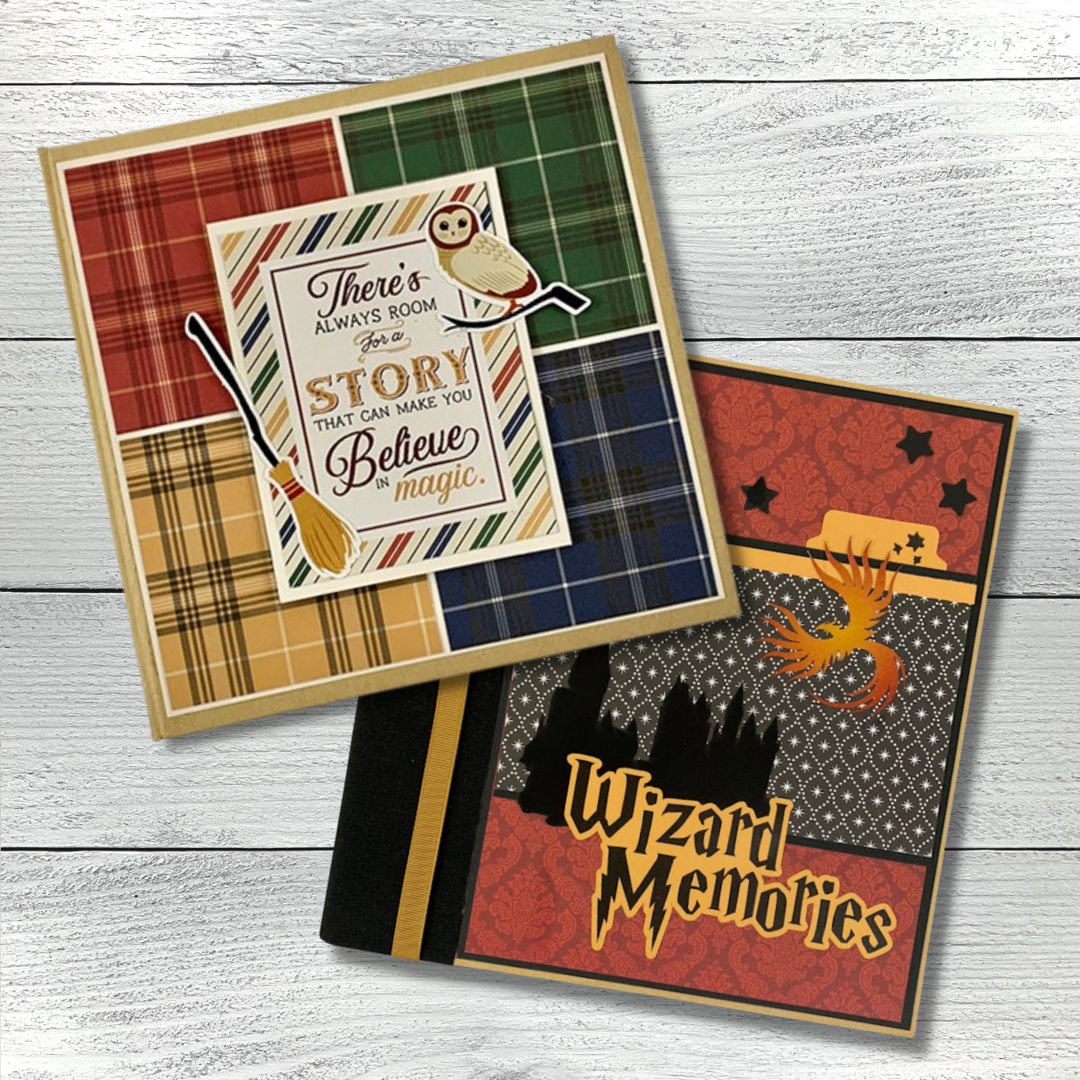 Artsy Albums Scrapbook Album and Page Layout Kits by Traci Penrod: Harry  Potter Themed Album Instructions
