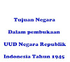 Sebutkan tujuan negara dalam pembukaan Undang – Undang Dasar 1945 Sebutkan tujuan negara dalam pembukaan Undang – Undang Dasar 1945