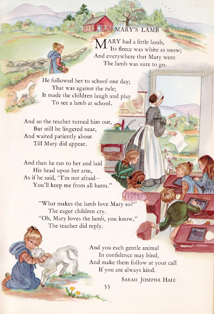 "Childrcraft: Poems of Early Childhood," edited by J. Morris Jones, illustration by Tasha Tudor, 1954