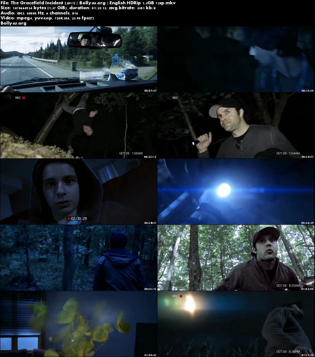 The Gracefield Incident 2017 HDRip 720p English Movie Download