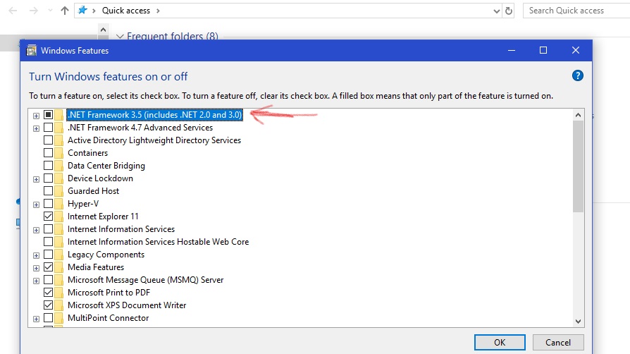 Cara Install Net Framework 3 5 Offline Di Windows 10 Hendry Blog www