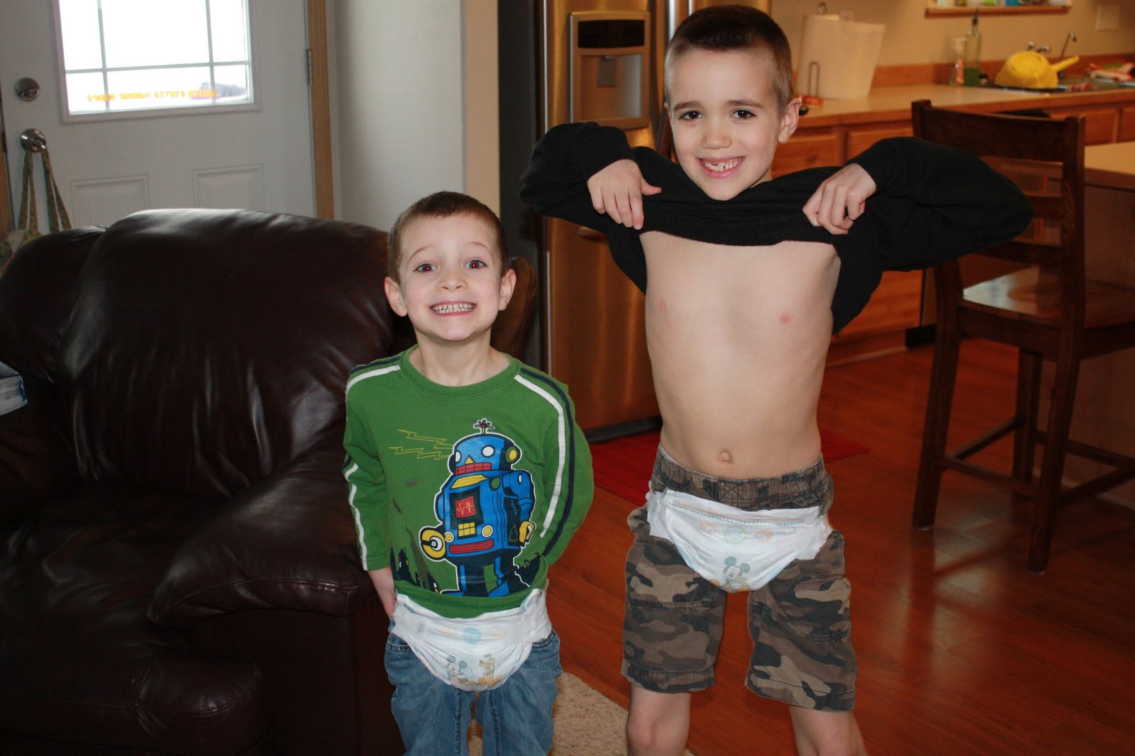 Momma McGee and Her Boys March 2013