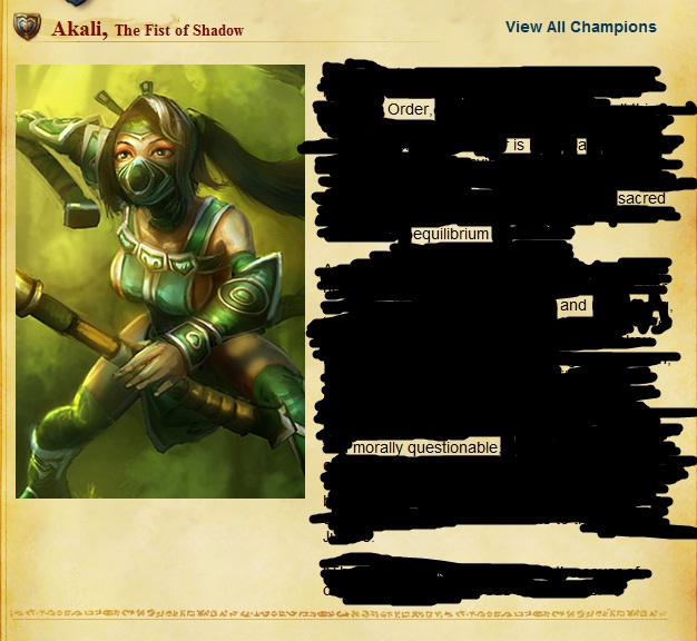 dieowynn: Blackout - Akali