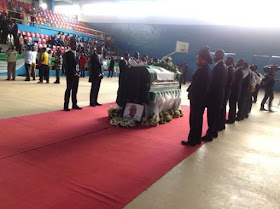 Photos From The Funeral Of Former Super Eagles Coach Stephen Keshi At  Catholic Church