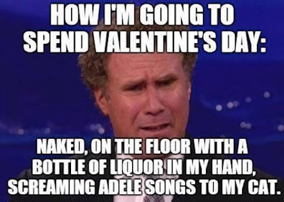 This is how i will spend valentines day...