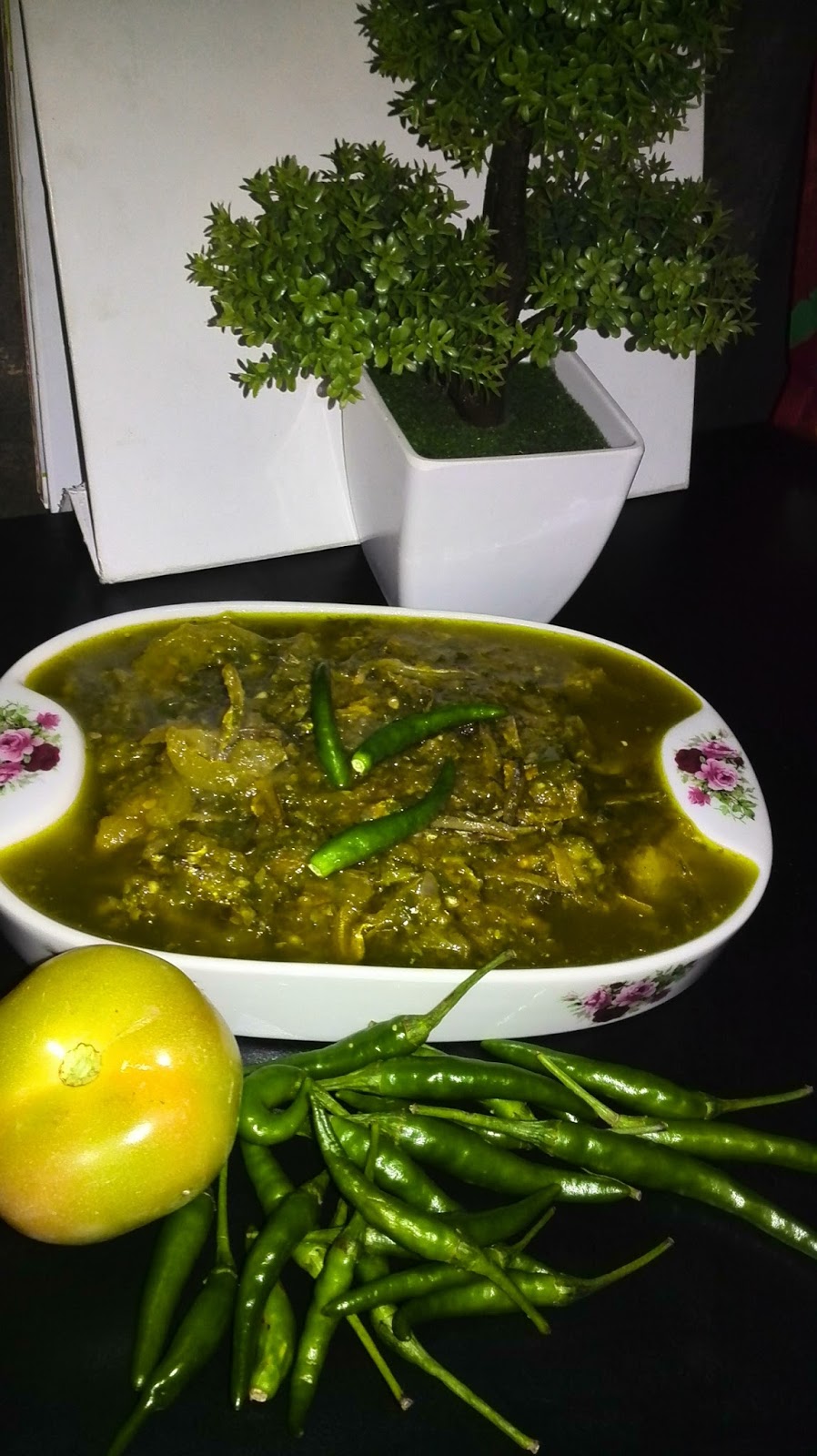 Namakucella Sambal Hijau Ikan Bilis Tomato