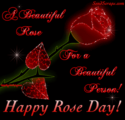 Happy Rose Day Animated GIF Images Free Download