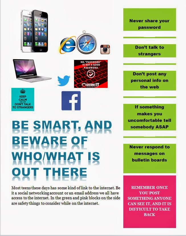 emmadmedia: Internet safety poster