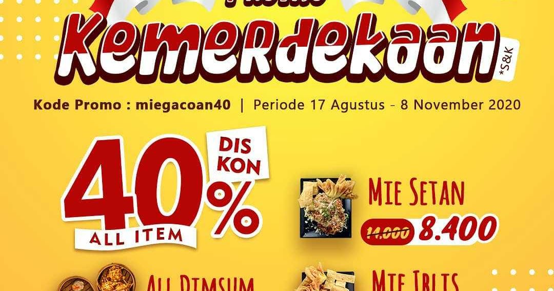 Promo Mie Gacoan Merdeka Diskon 40 All Item Periode 17 Agustus 8