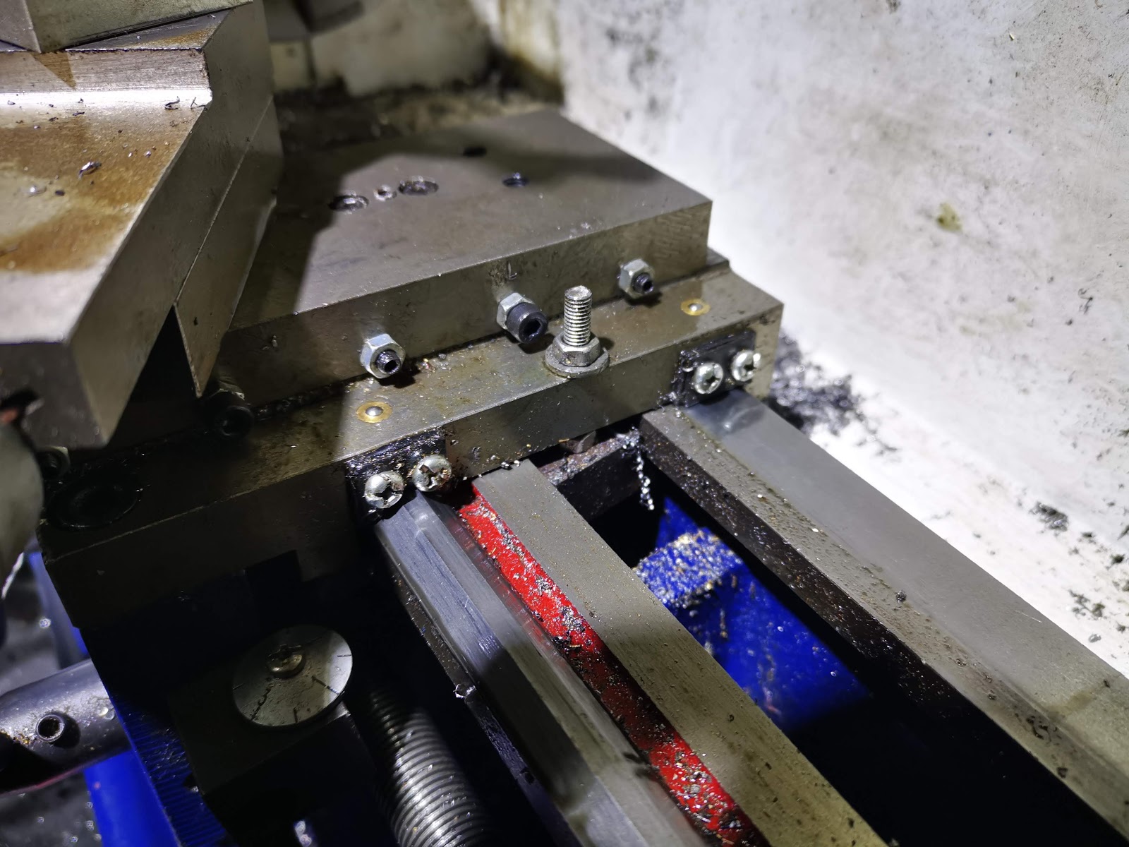 Amelia Squariel MiniLathe Cross slide lock