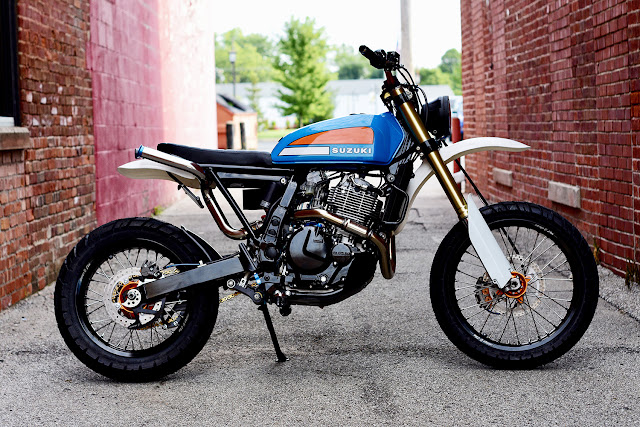 Suzuki DR650 By Parr Motorcycles Hell Kustom
