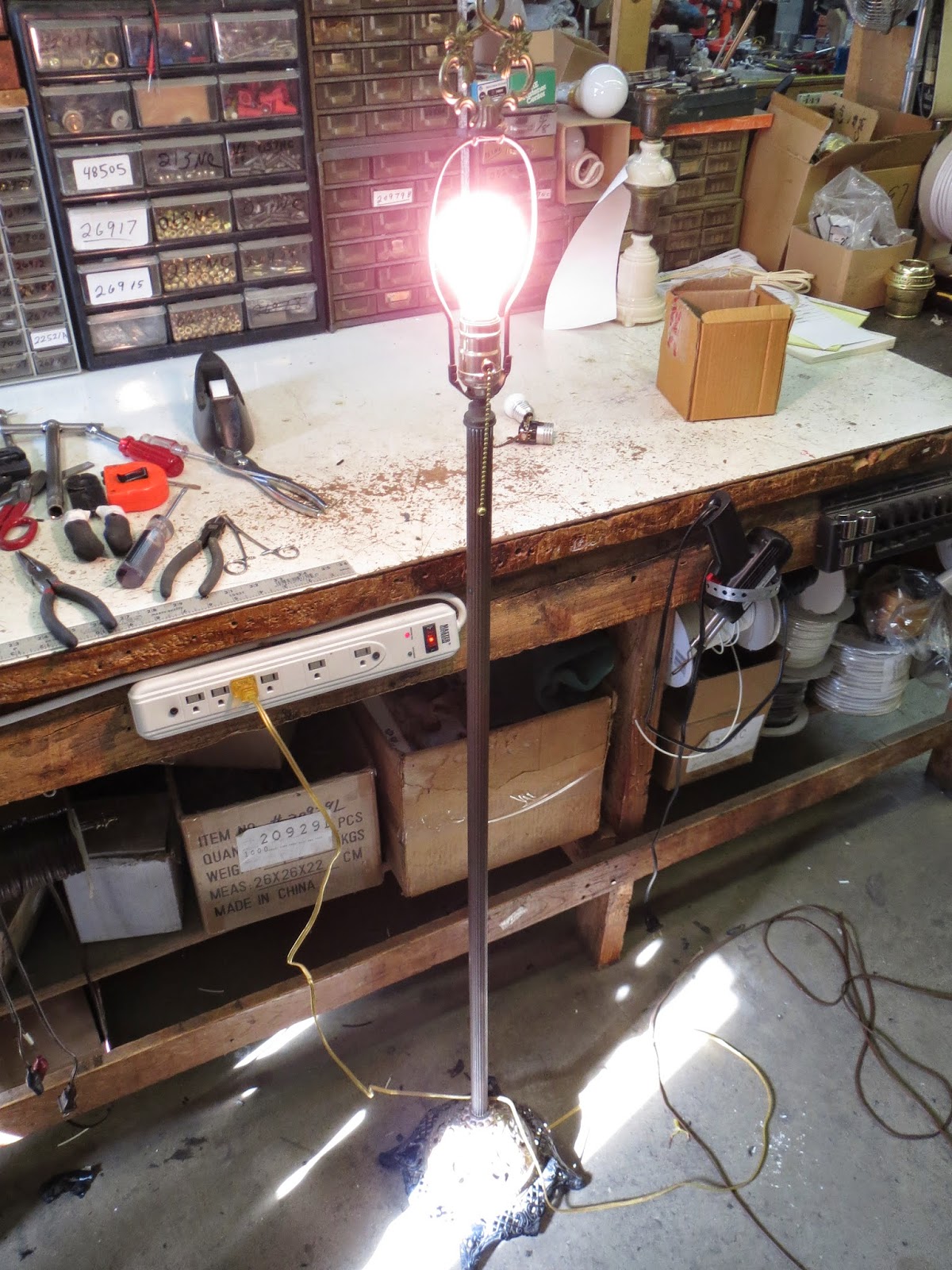Lamp Parts and Repair Lamp Doctor Single Bulb Floor Lamp Replace
