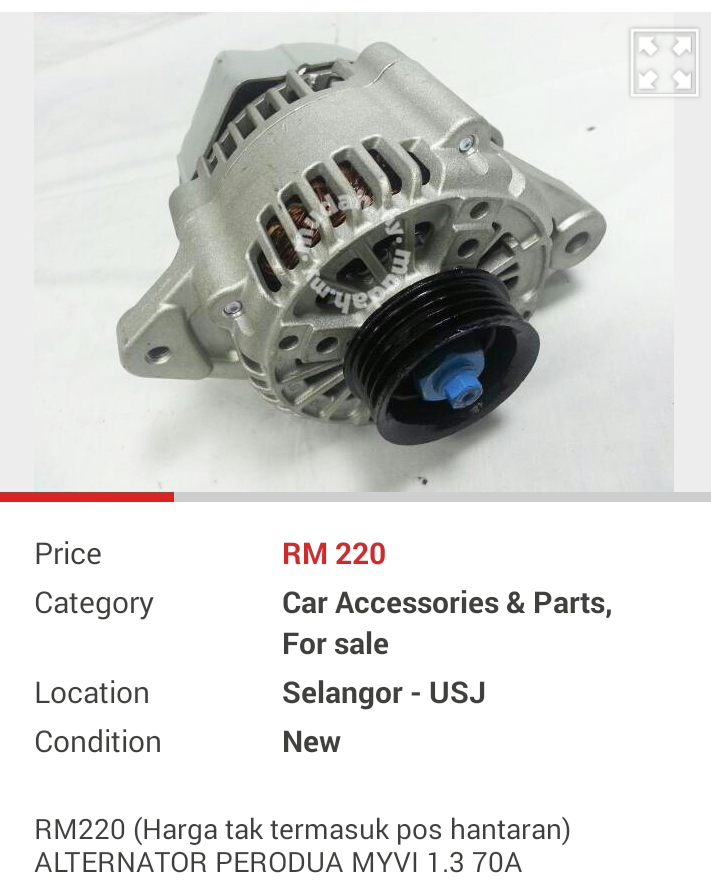 KOMPONEN ASAS PERODUA MYVI