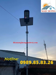 Đèn chiếu sáng đường phố năng lượng mặt trời 180W, đèn sử dụng năng lượng mặt trời