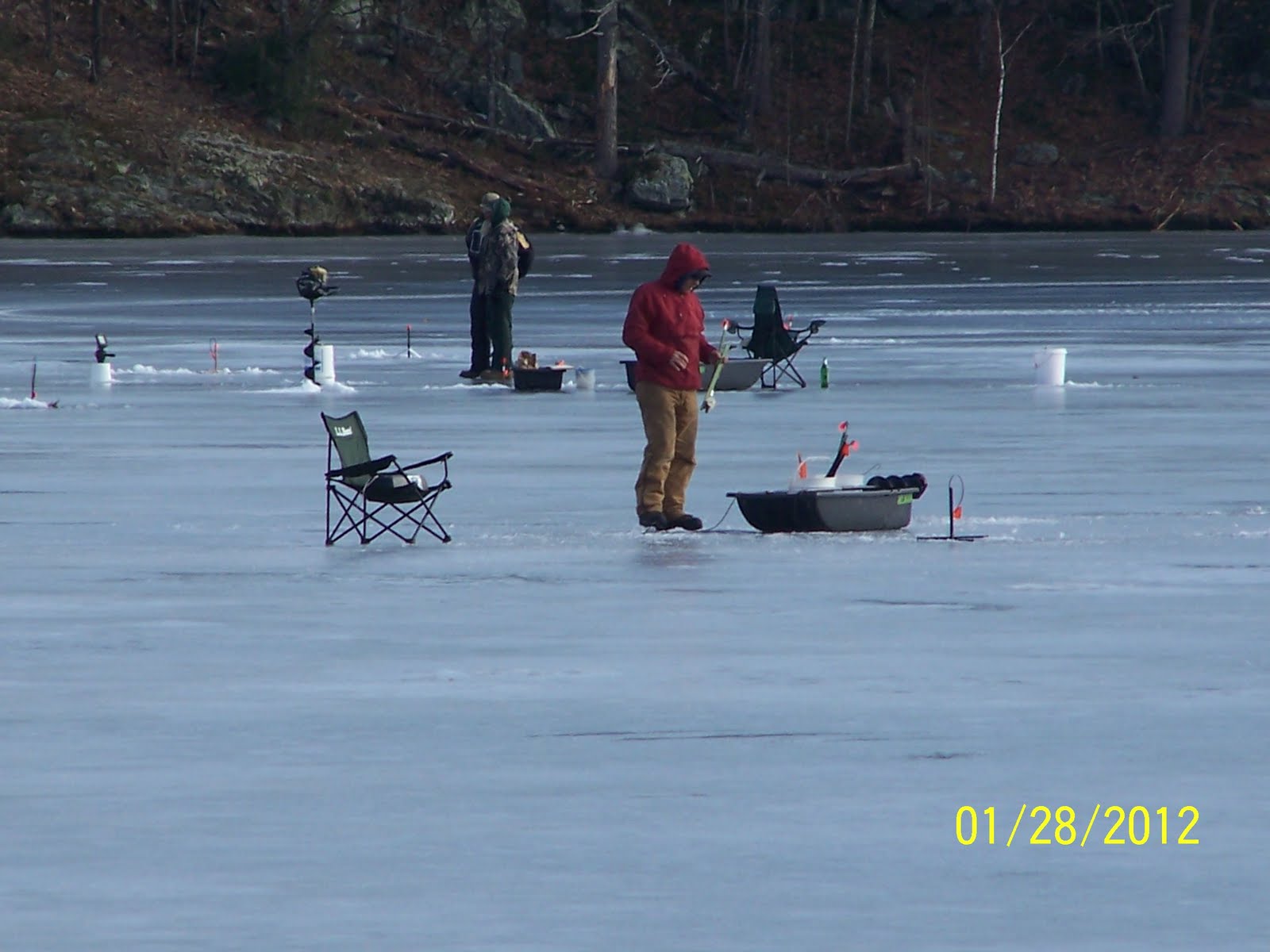 GUIDED VERMONT ICE FISHING TRIPS January 2012