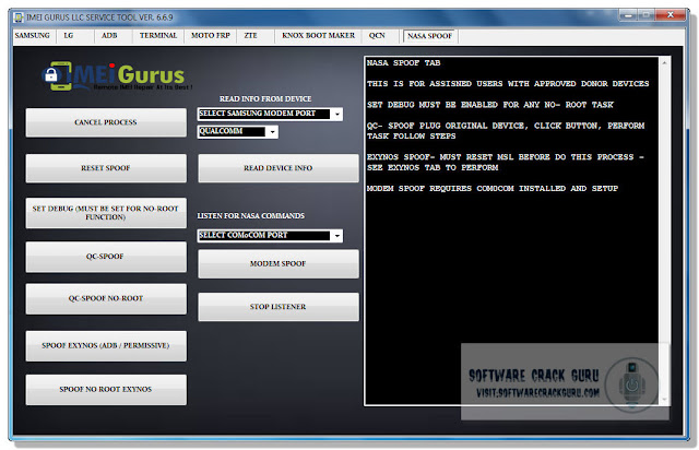 IMEI Gurus LLC Service Tool V6.6.9 Crack Free Download (Working 100)