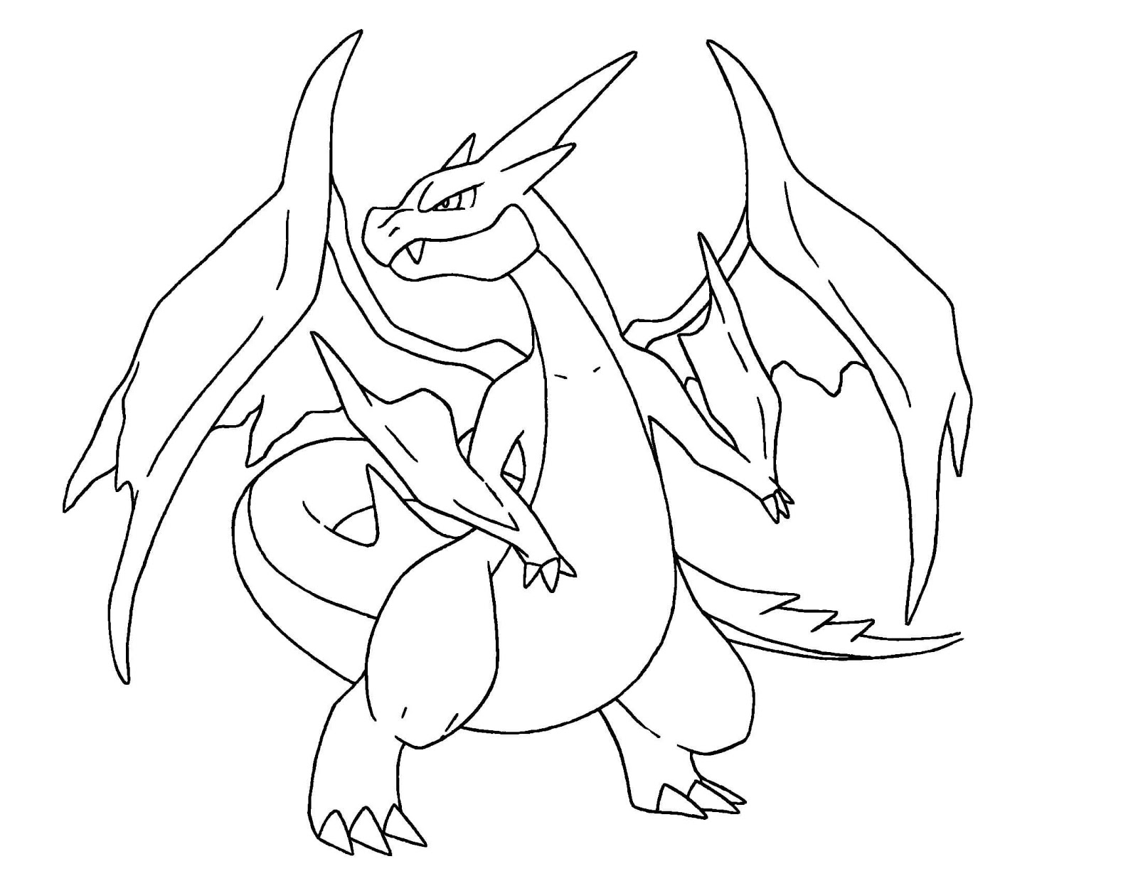 Printable Charizard Coloring Pages for Free - Free Pokemon ...