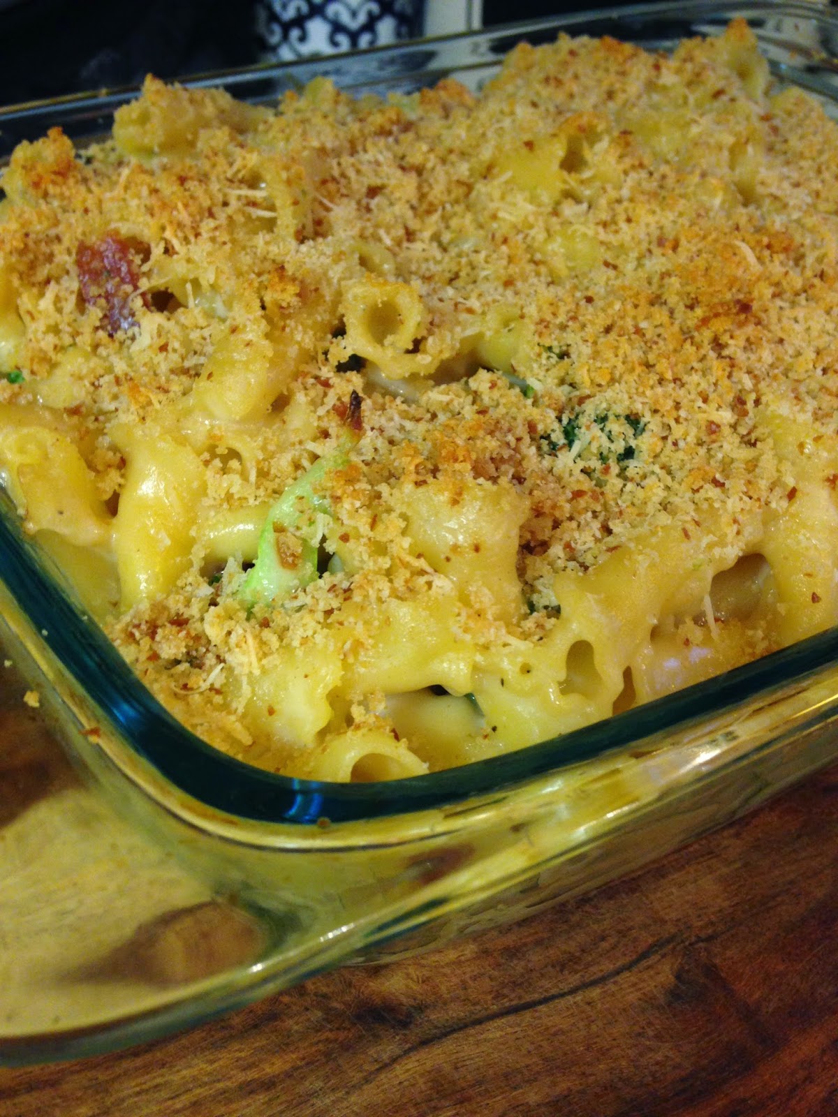 Broccoli Bacon Mac & Cheese