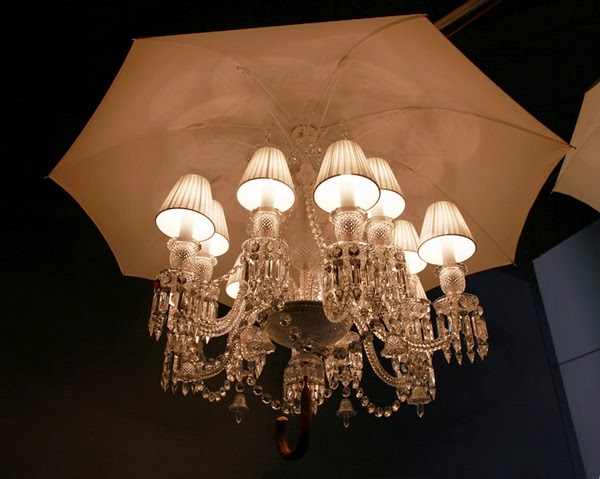 Chandelier with Umbrella