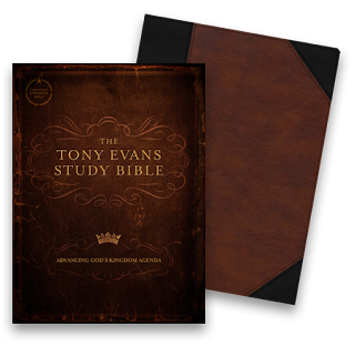 Win the Tony Evans Study Bible #ad #giveaway